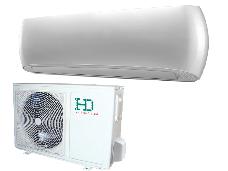 HD Design 90C-120C oldalfali split klíma (white)